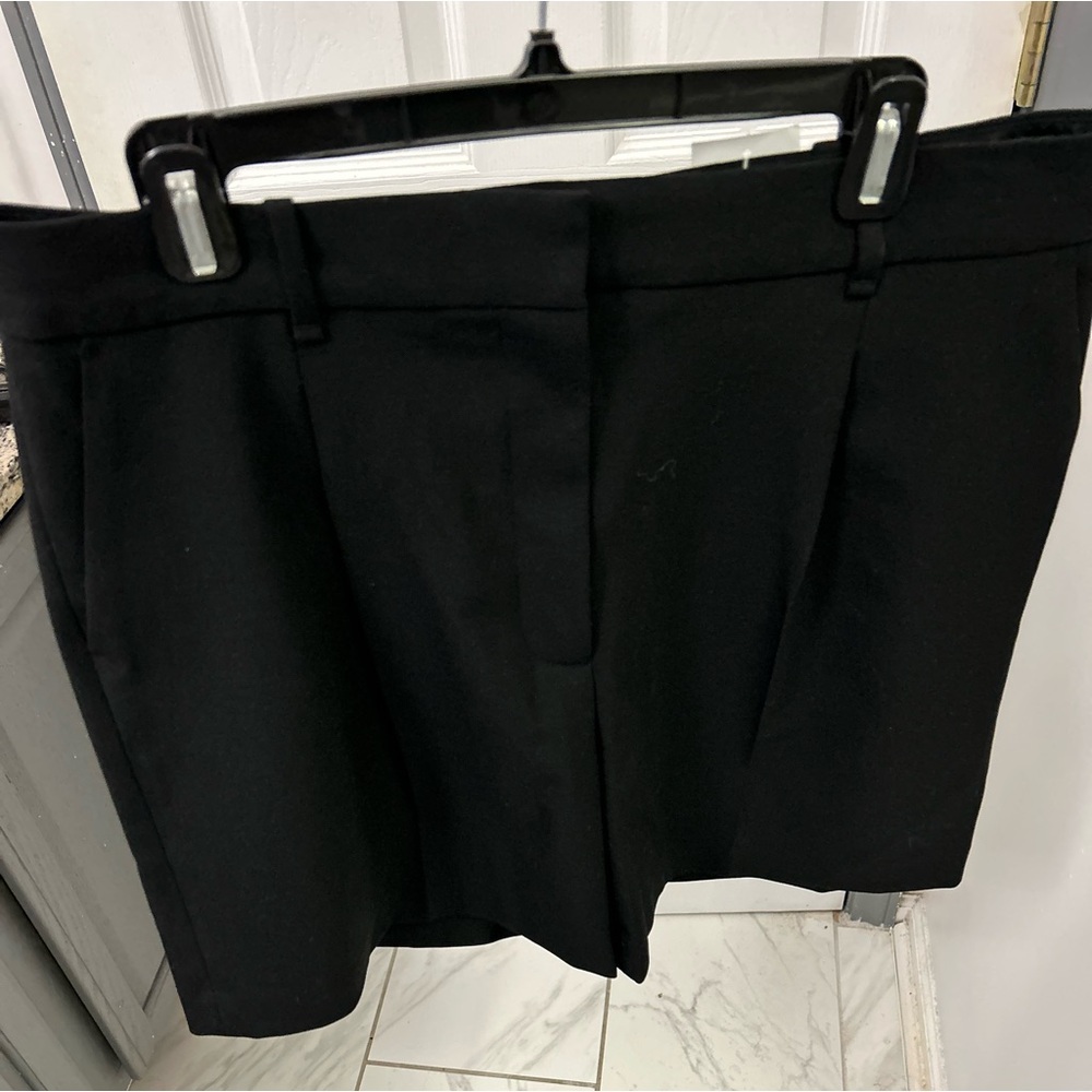 NWT RAG and BONE ponte black shorts.